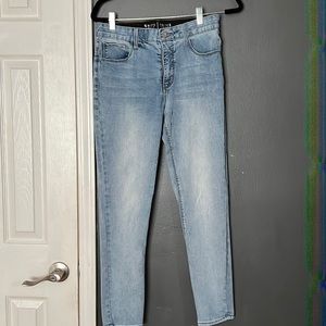 WHBM Light Wash Skinny Jeans